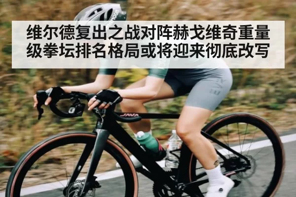 维尔德复出之战对阵赫戈维奇重量级拳坛排名格局或将迎来彻底改写